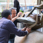 細(xì)膩的調(diào)整、溫柔地?fù)崦瑲v經(jīng)無數(shù)日夜灌溉的小飛熊，將給予「築願(yuàn)景」住戶們更多的溫暖與想像。