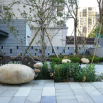 沒有經(jīng)過人工雕琢的街道家具，如同環(huán)境的語言，建立起土地與建築的對話，乘載著愜意片刻的風(fēng)景。