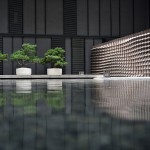 中庭水池景觀完工實(shí)景圖