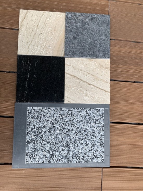 每樣石材都有其選用的道理，例如外牆常見的抿石子是為建築表面帶來防水、防染色的功能，同時帶點(diǎn)禪意的裝潢風(fēng)格。