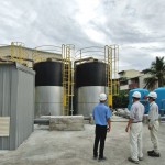 新業(yè)善盡社會(huì)責(zé)任，協(xié)助自來水廠設(shè)置淨(jìng)水、取水等設(shè)備，以最小成本、最大效益提供臺(tái)中市穩(wěn)定的民生用水。