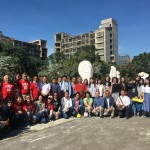 2018東海大學(xué)國(guó)際公共藝術(shù)創(chuàng)作營(yíng)，邀請(qǐng)世界各地藝術(shù)家「藝」同「術(shù)」立多元面貌與媒材的創(chuàng)作，豐富了空間內(nèi)涵，也讓ART with US！