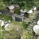 佔(zhàn)地1863坪的臺(tái)中文學(xué)館＆文學(xué)公園，座落於柳川旁，蘊(yùn)含約20幾種樹木品種，像是一座微型森林，搭配日式歷史建築，伴隨濃濃書香，為一場(chǎng)小森裡的旅人市集。