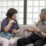 講座尾聲，特別空出時(shí)間讓在場(chǎng)的好友可以請(qǐng)教林院長(zhǎng)，讓疑問(wèn)能透過(guò)親自對(duì)談而找到答案