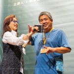 久違的孫氏教學(xué)，邀請家族好友上臺體驗說唱歌仔戲，趣味的男女反串、蓮花指、劍指、蘭花拳，讓大小朋友笑得不亦樂乎。