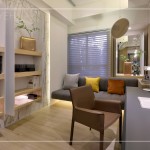 生活需要一方靜默，書香典藏的書房空間，一杯咖啡一本書籍，在專屬於自己的一隅裡，靜靜沉澱一天的心情。