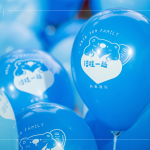 客製化的河貍氣球，新業(yè)建設(shè)要「河貍一起，奔向終點」！