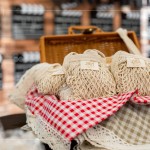 映後準(zhǔn)備新業(yè)設(shè)計(jì)的『編織棉網(wǎng)袋』，響應(yīng)環(huán)境永續(xù)，大人小孩輕量隨身袋著走，更可以重複利用，分享給在座的每位來(lái)賓。