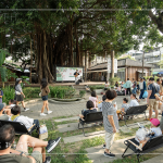 與家人、好友相約於此，愜意地聽著好曲，吃著小點(diǎn)，大手拉小手，譜出串串笑語，輕快旋律徜徉在這座暖暖之森中。