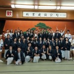 入境隨俗換上勝浦溫泉的浴衣，披上藏青色的外掛，滿滿的大和氣息。感謝勝浦浦島飯店特別準(zhǔn)備的迎賓大鼓秀！