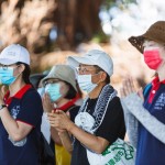 5月中旬，天氣已漸趨炎熱，新業(yè)建設(shè)卓勝隆董事長（圖中）率領(lǐng)同仁一同前往筏子溪淨溪，為環(huán)境保護盡一份心力，開始前以虔誠的心向河神祈求當天平安順利。