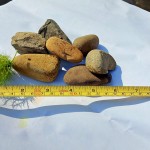 石頭們各司其職，就連小小的溪石，也恪盡職守讓水流潺潺，不受阻也不間斷。