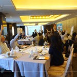 新業(yè)同仁們滿懷積極學習的態(tài)度，課程中與講師熱烈的互動。