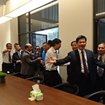 林佳龍市長參觀新業(yè)誠家室內(nèi)公設