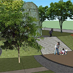 大肚山最有名的望高寮碉堡也成為充滿童趣的涵洞碉堡遊戲區(qū)。