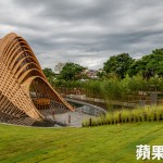 「竹跡」位在豐原展區(qū)第4區(qū)（葫蘆墩親水公園），佔地1388平方米。業(yè)者提供