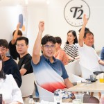 住戶自身是文字工作者，於活動(dòng)尾聲回饋?zhàn)约阂恢倍际窃趯?xiě)別人的故事，期望有一天也可以成為有故事的人，老師就是她心目中的典範(fàn)。