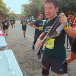 跑者盡情揮汗，堅(jiān)持不懈每一步都是超越自己的運(yùn)動(dòng)精神！
