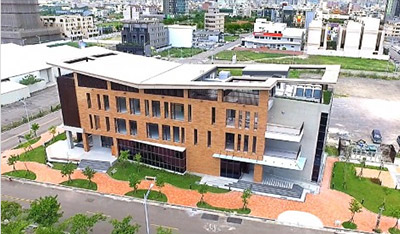 臺(tái)中首座建築美學(xué) 溪西圖書館